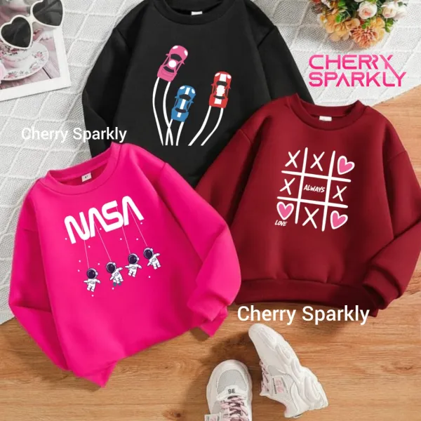 ৩ পিস কিডস সুইটশার্ট মাত্র ৳৯৯৯